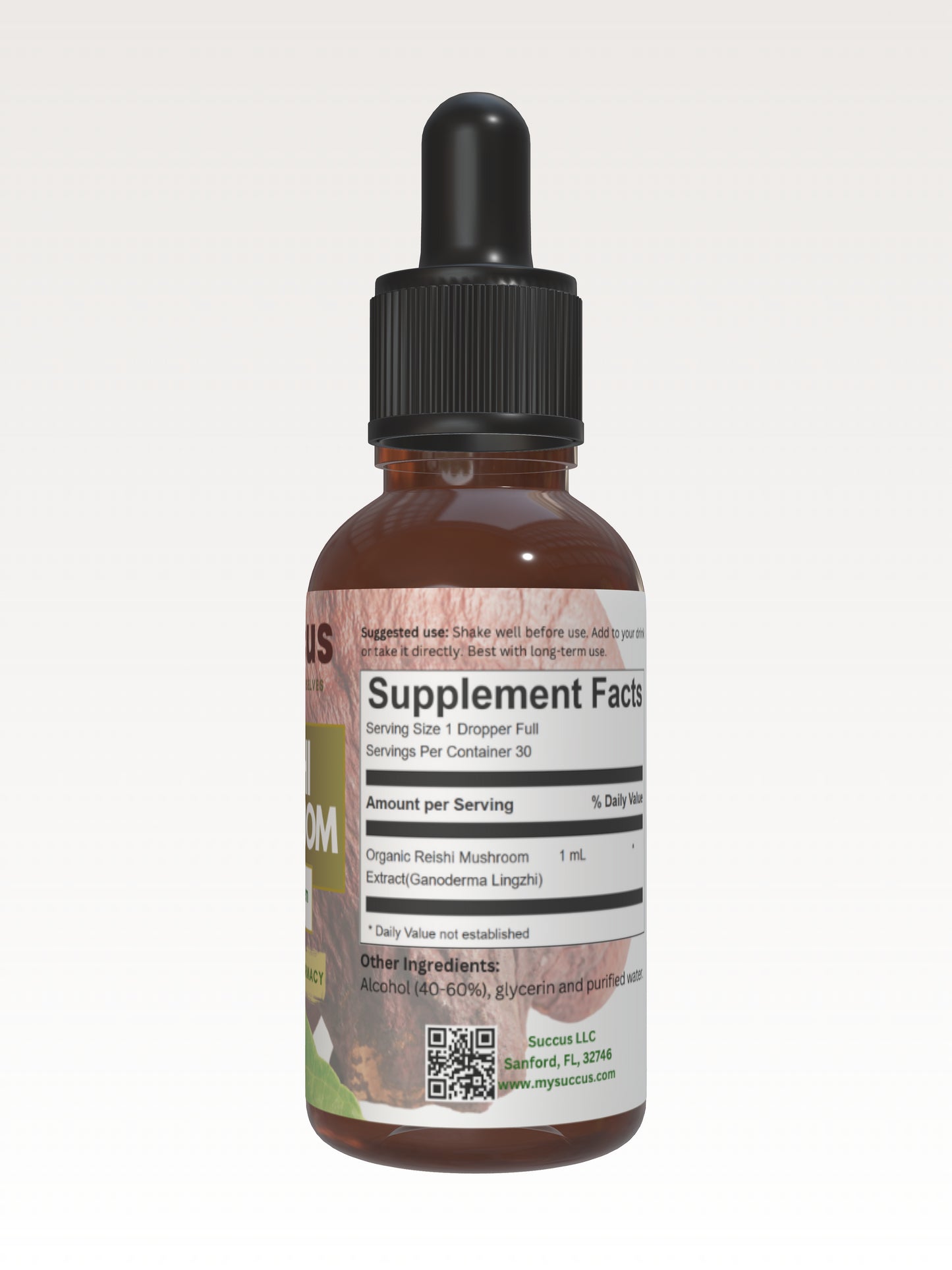 Reishi Mushroom Tincture - Immune System image 3