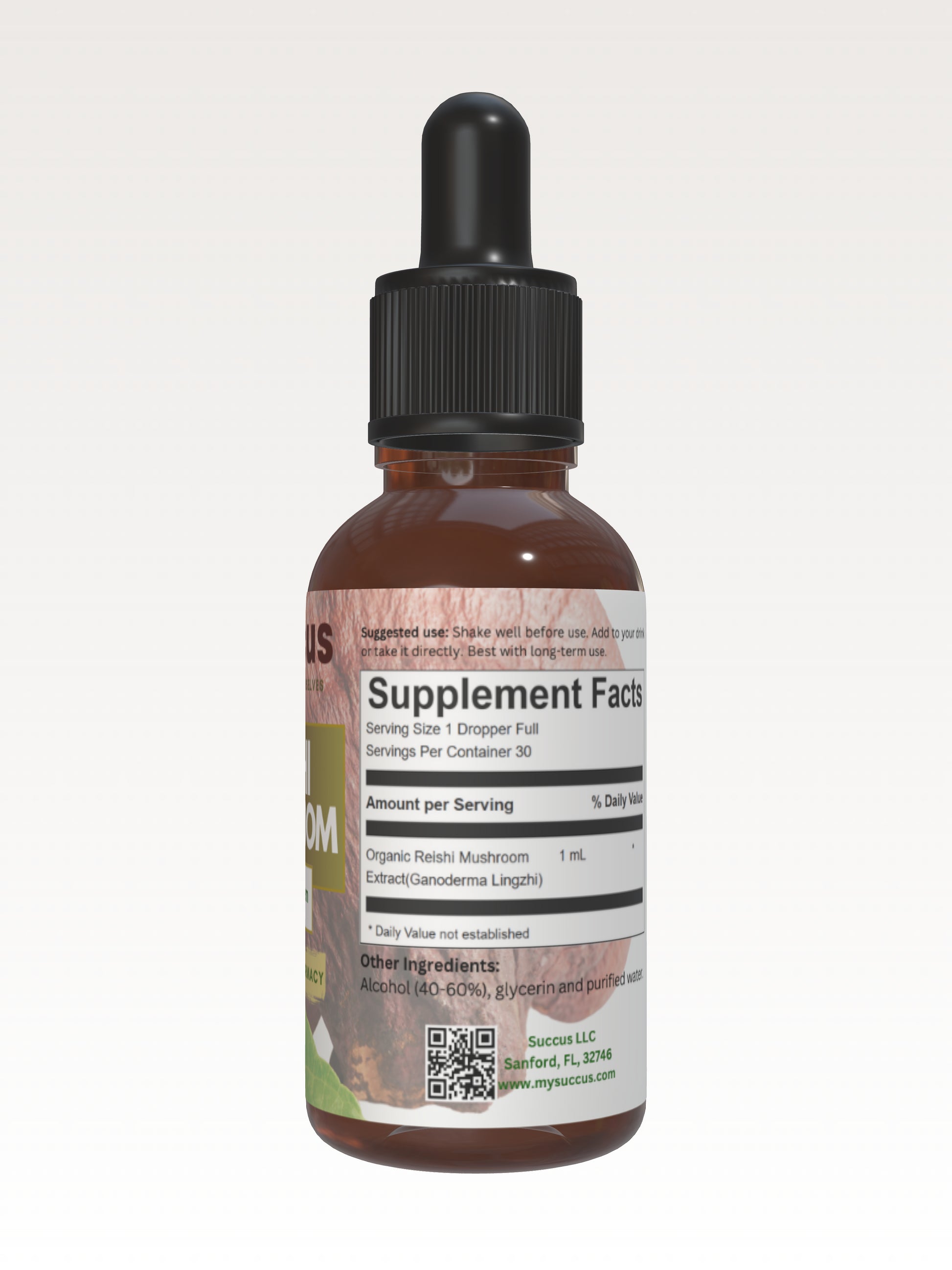 Reishi Mushroom Tincture - Immune System image 3