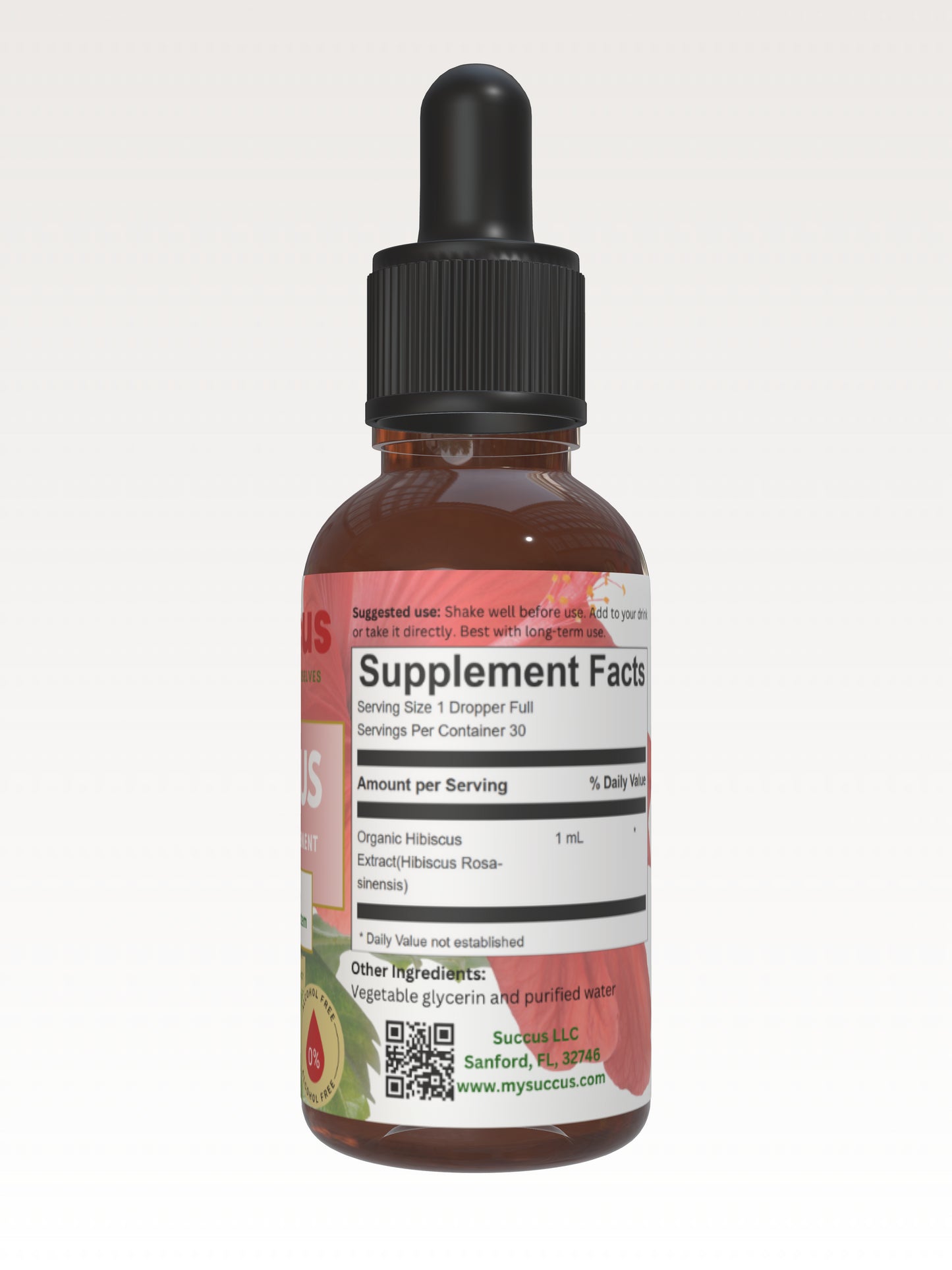 Hibiscus Tincture - Herbal Support for Hydration & Balance image 4