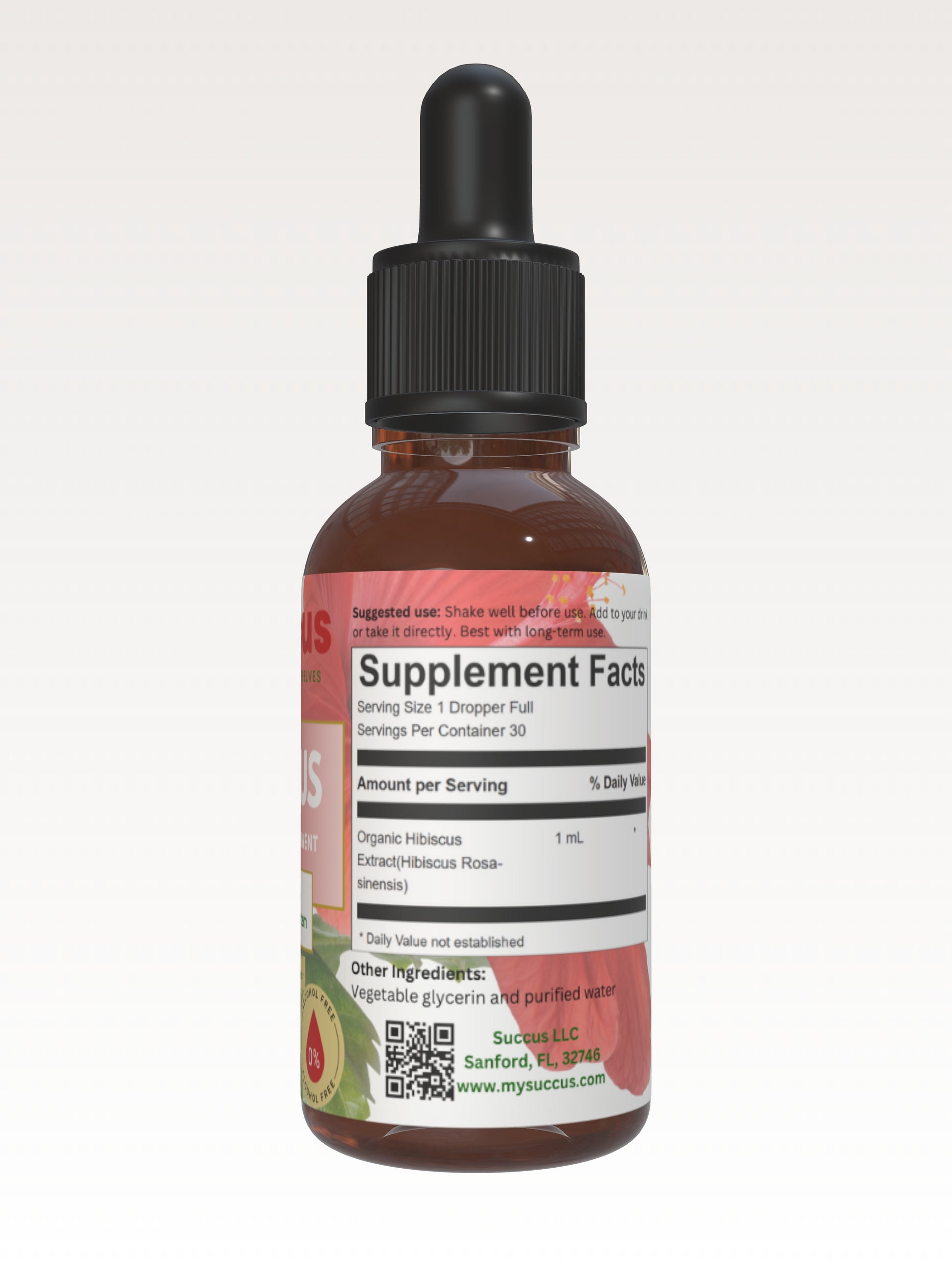 Hibiscus Tincture - Herbal Support for Hydration & Balance image 4