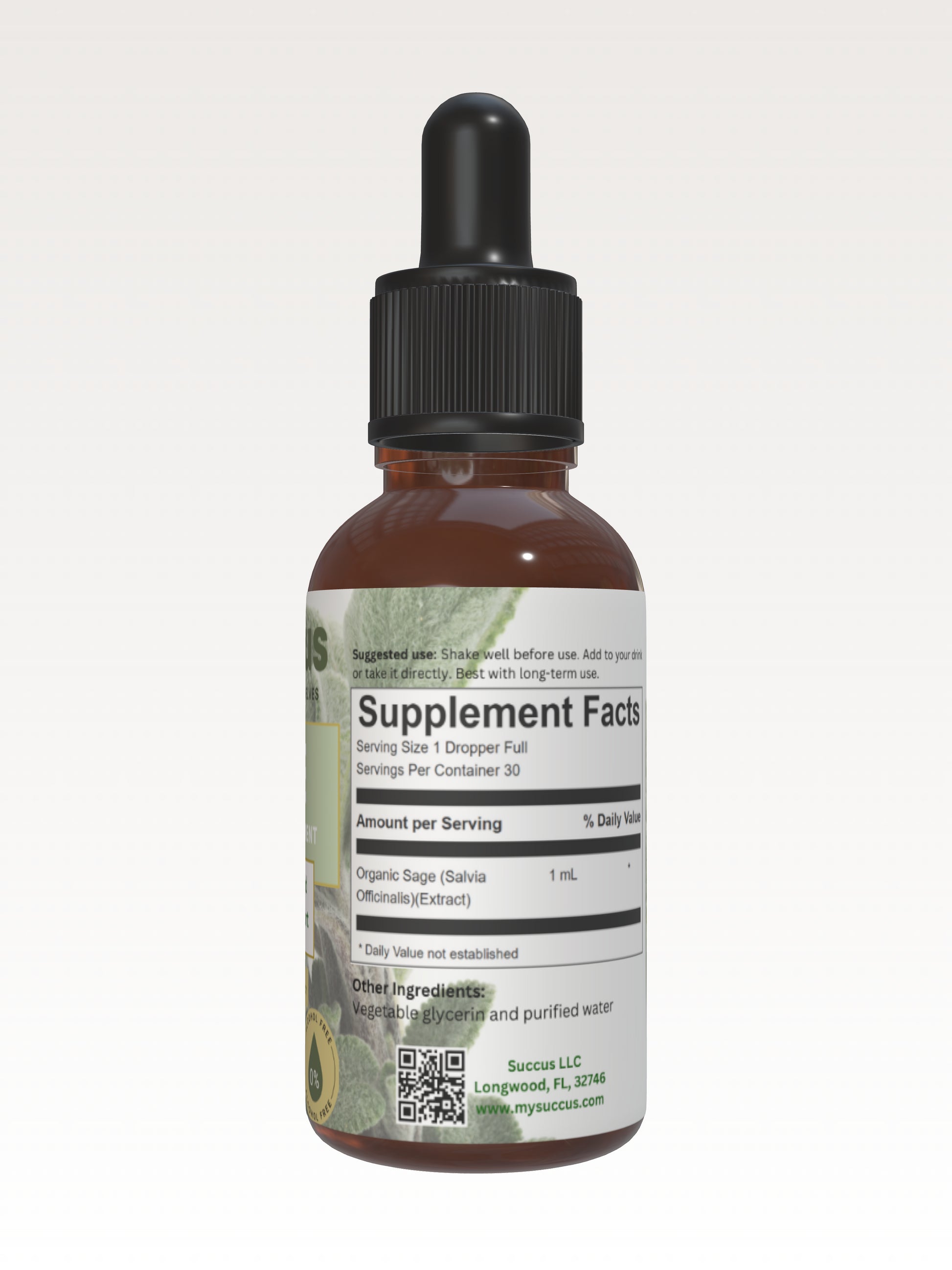 Sage Tincture - Mental Clarity and Oral Health image 5