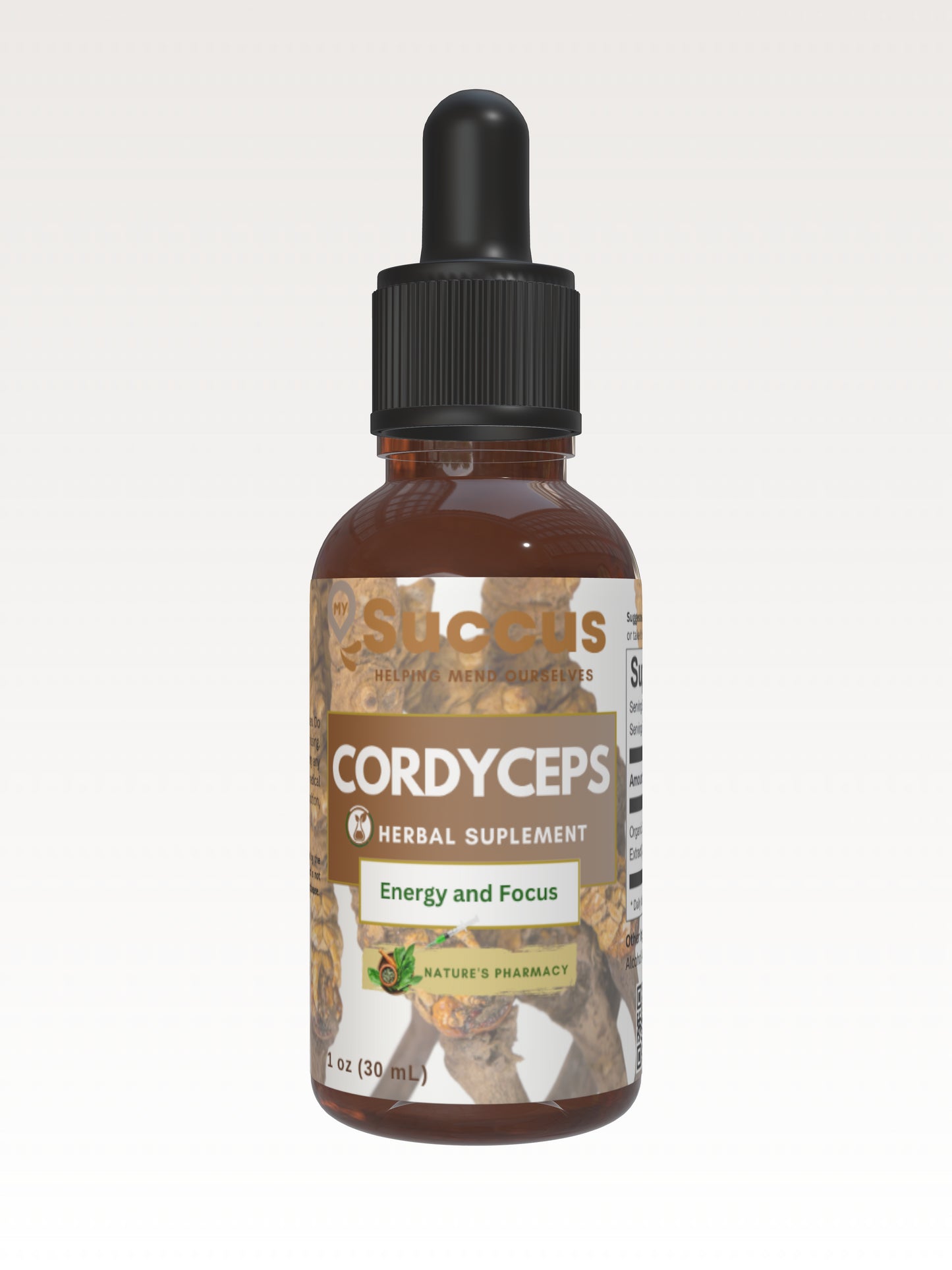 Cordyceps Tincture - Supports Energy & Vitality Naturally image 2