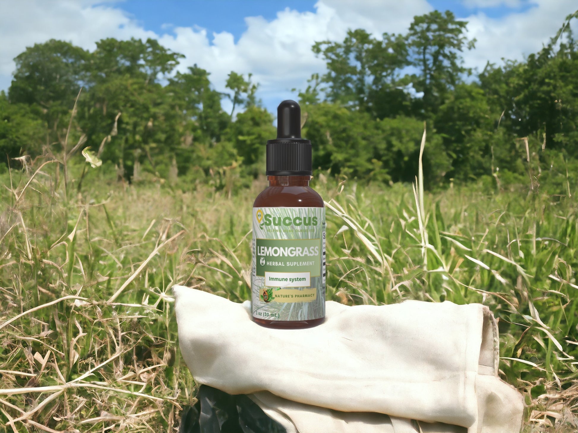 Lemongrass Tincture - Supports Digestive Health & Comfort image 0