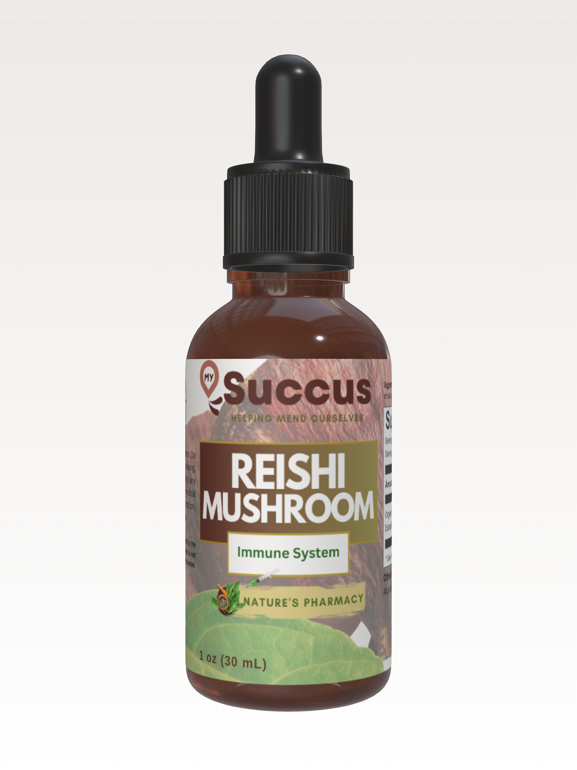 Reishi Mushroom Tincture - Immune System image 2