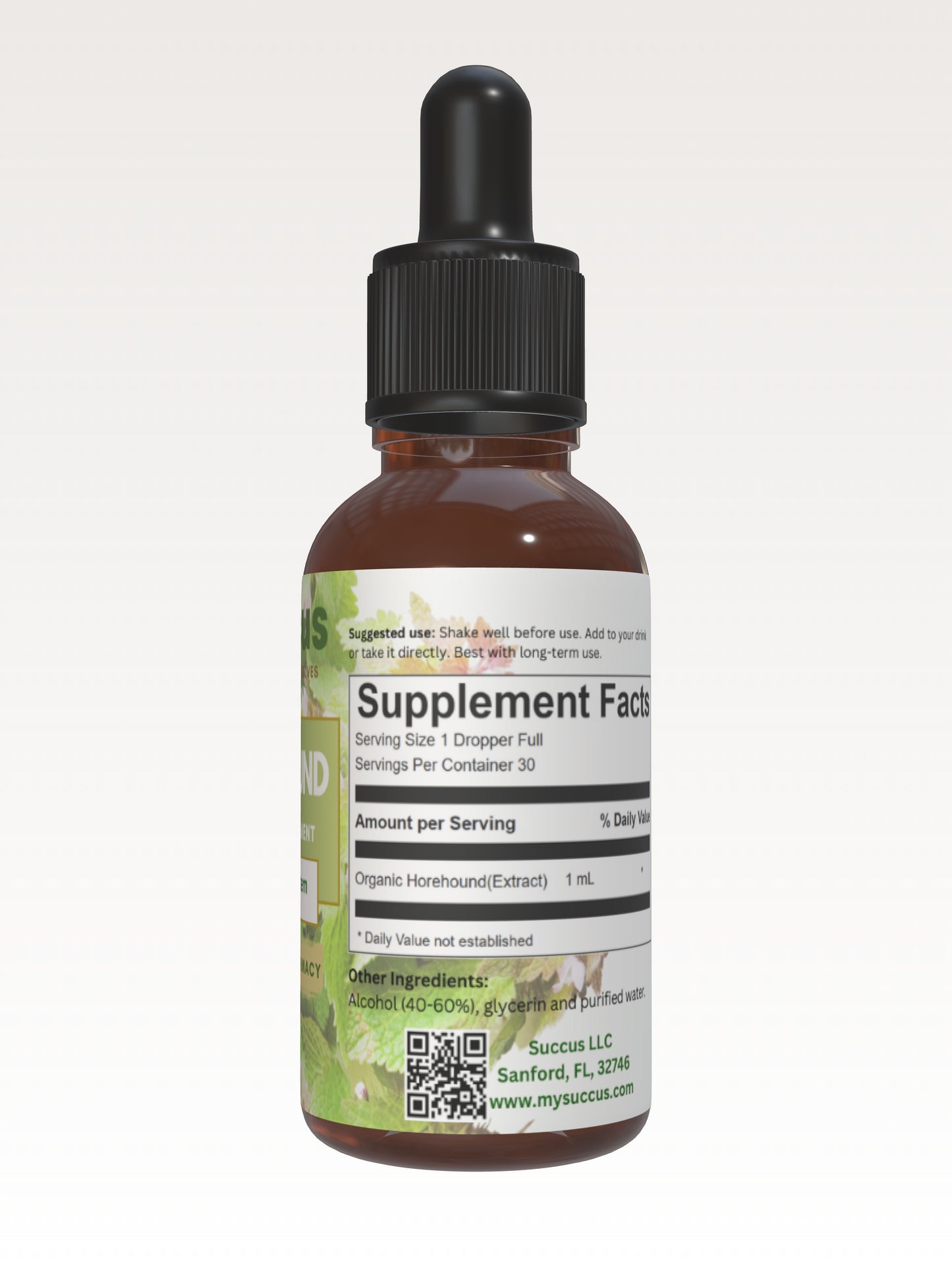 Horehound Tincture - Herbal Support for Comfort & Vitality image 3