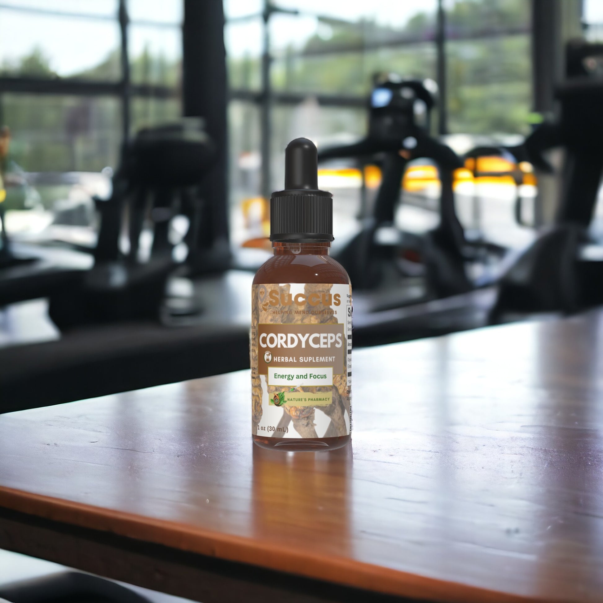 Cordyceps Tincture - Supports Energy & Vitality Naturally image 1