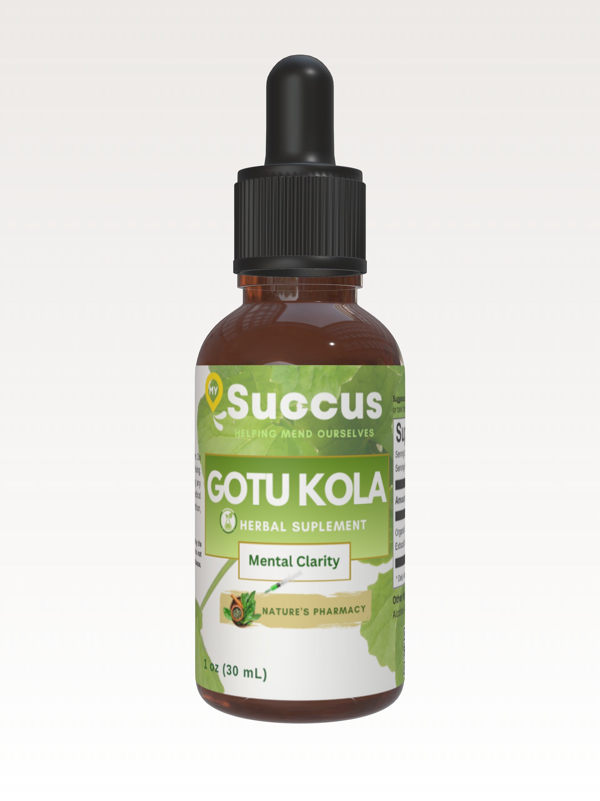 Gotu Kola Tincture - Supports Mental Clarity & Skin Health image 2