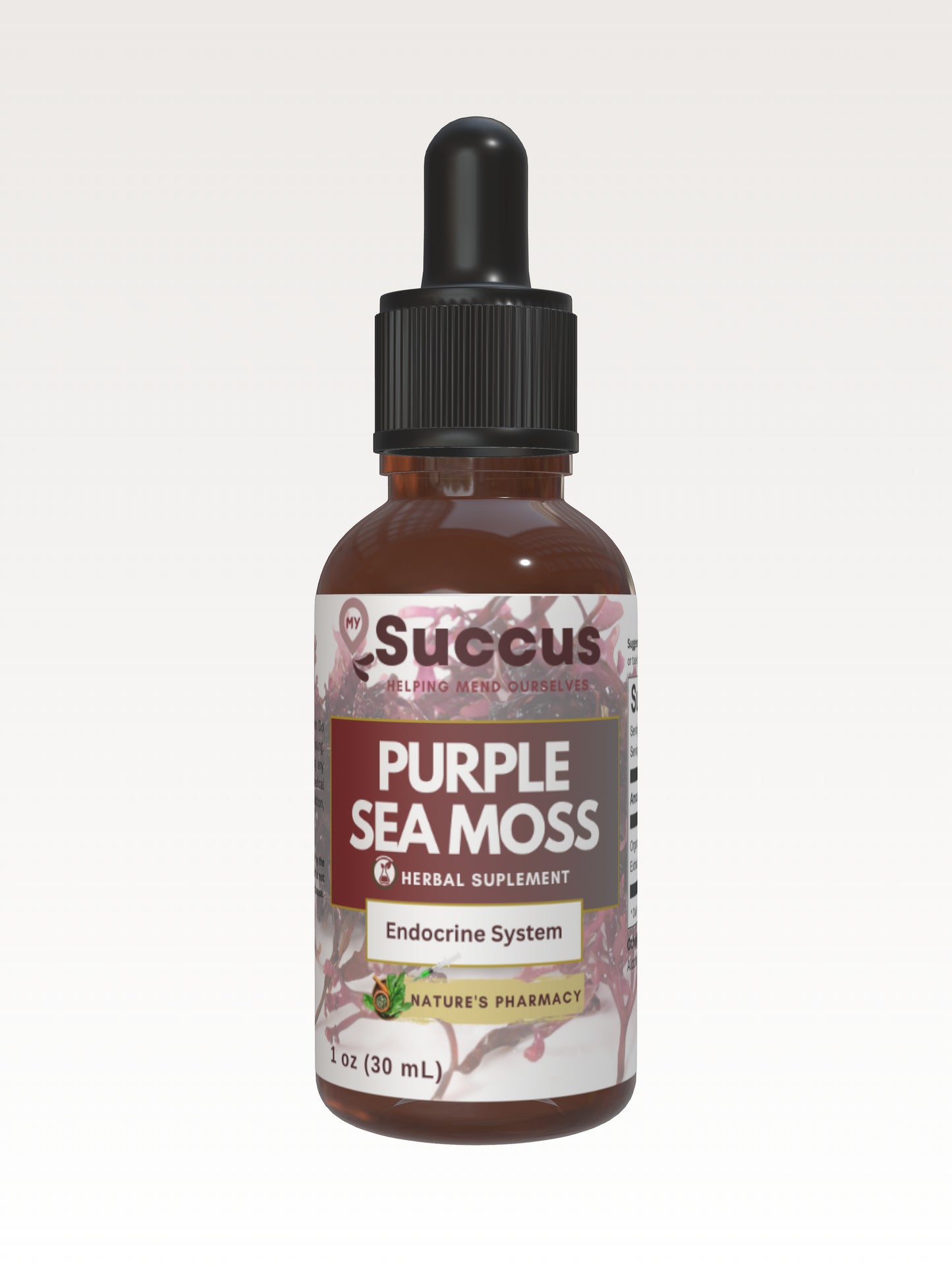 Purple Sea Moss Tincture - Endocrine System image 2
