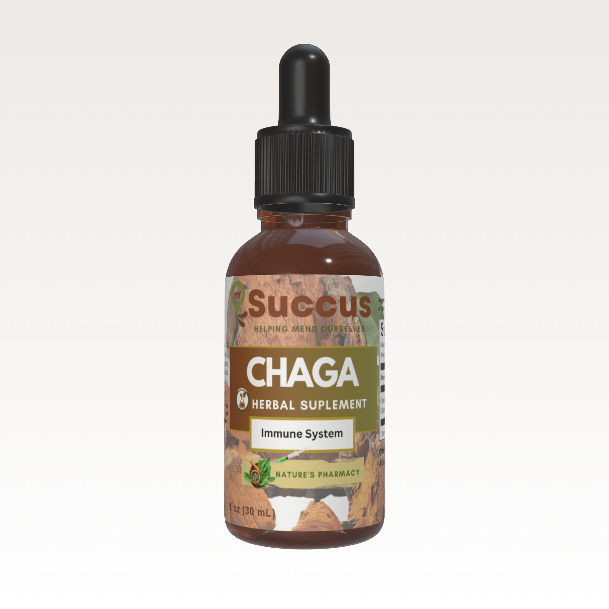 Chaga Tincture - Antioxidant-Rich Support for Immune Health image 2