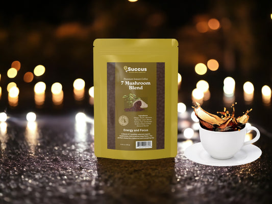7 Blend Mushroom Coffee - Energizing & Focus-Boosting Brew image 0
