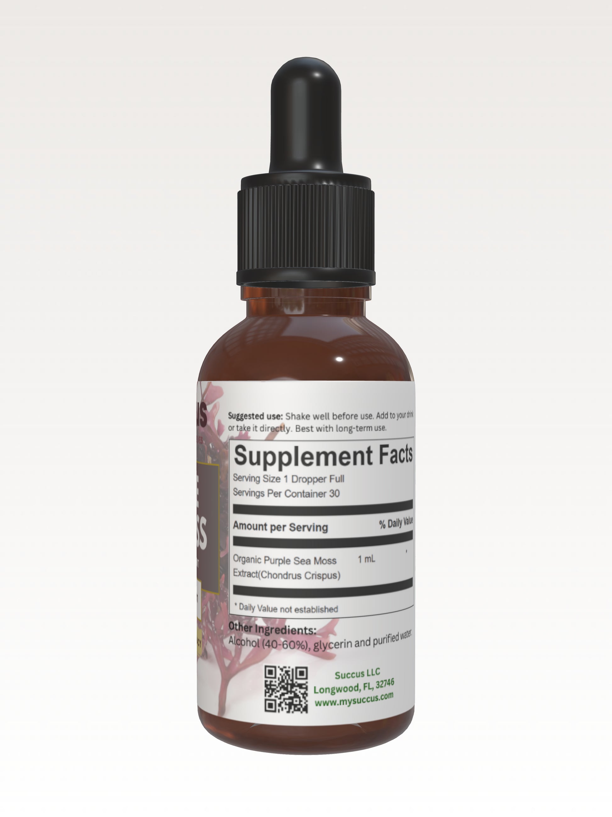 Purple Sea Moss Tincture - Endocrine System image 3