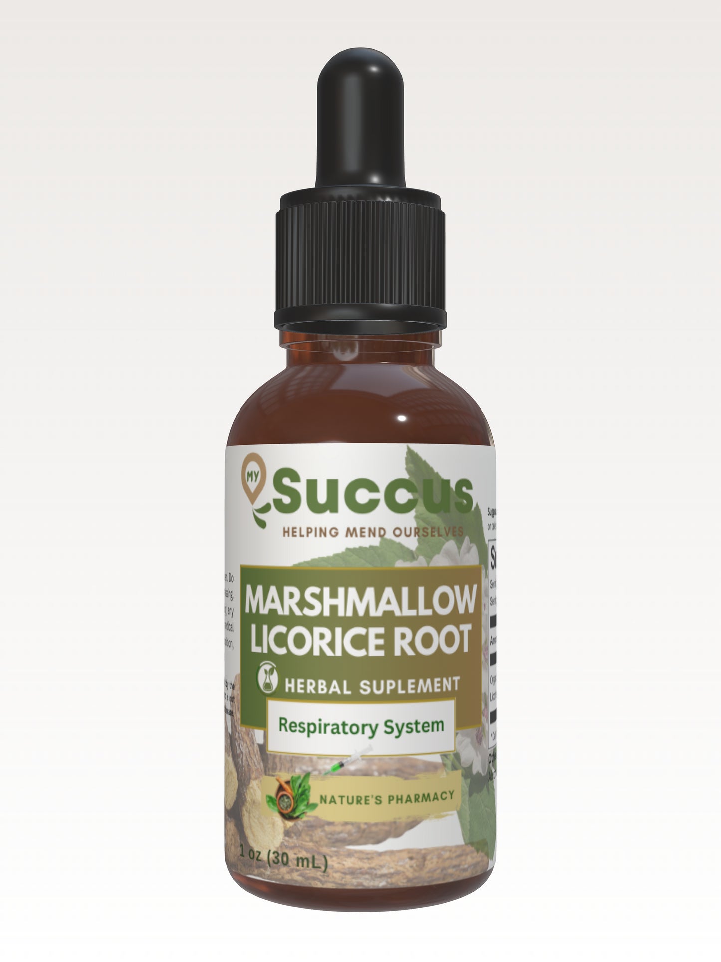 Marshmallow & Licorice Root Tincture - Supports Throat Health image 2