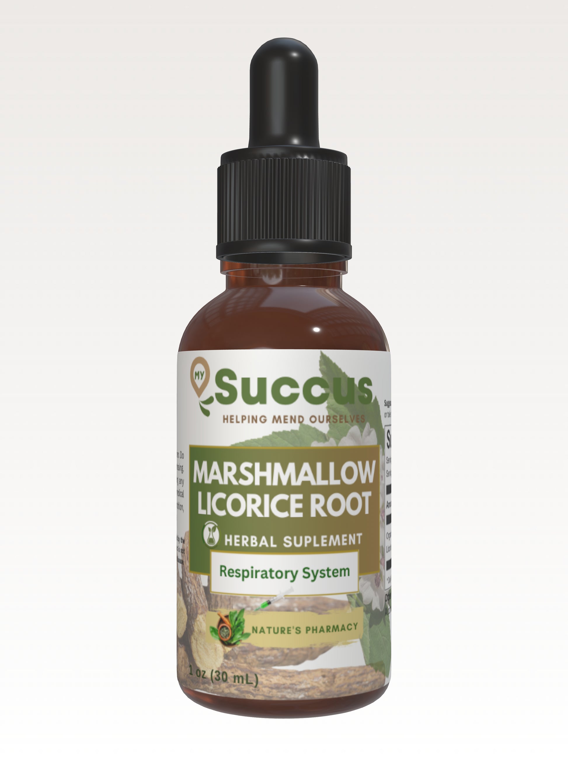 Marshmallow & Licorice Root Tincture - Supports Throat Health image 2