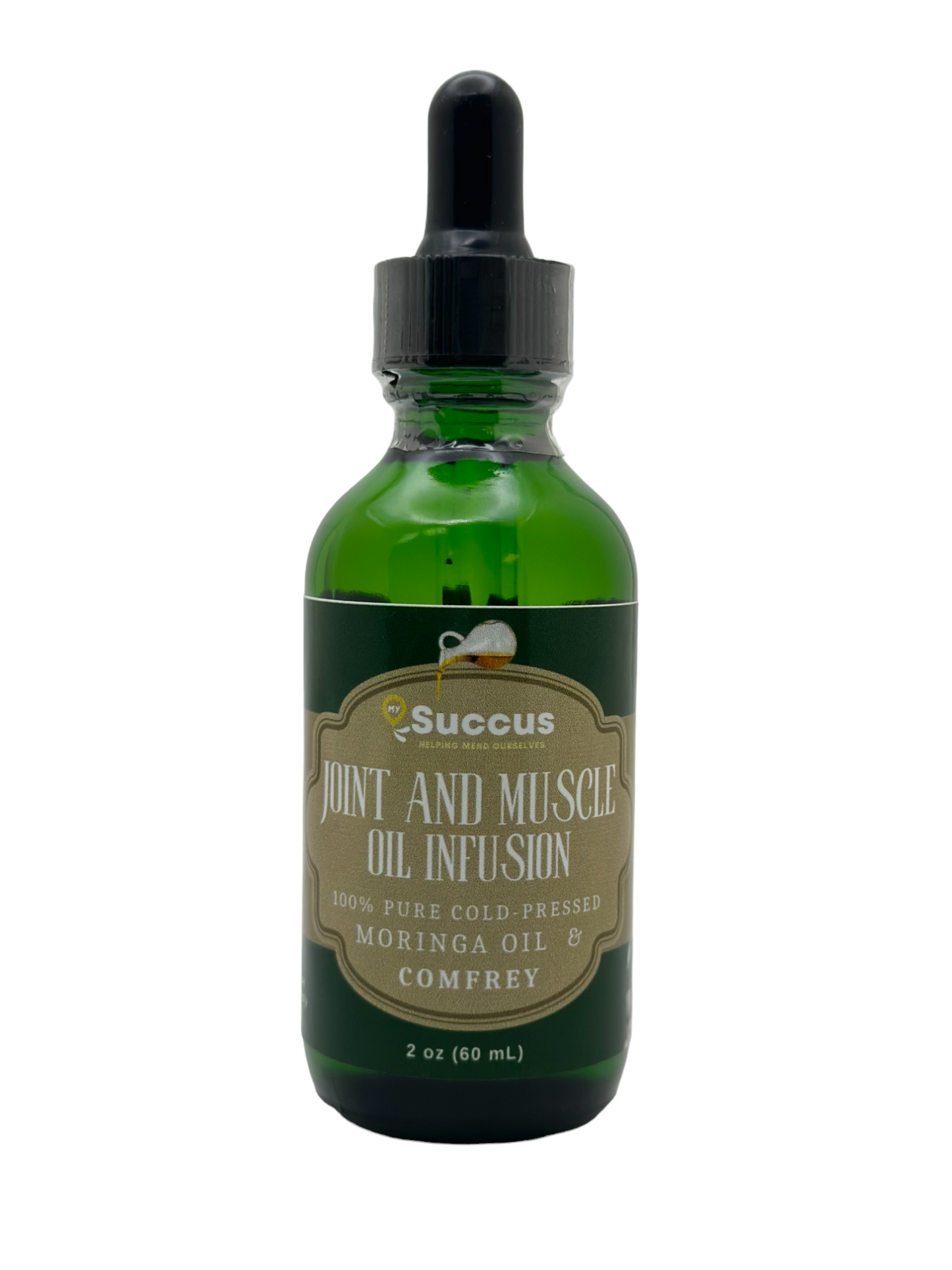 Cold Pressed Moringa Oil Infused with Comfrey - Pain Oil image 2