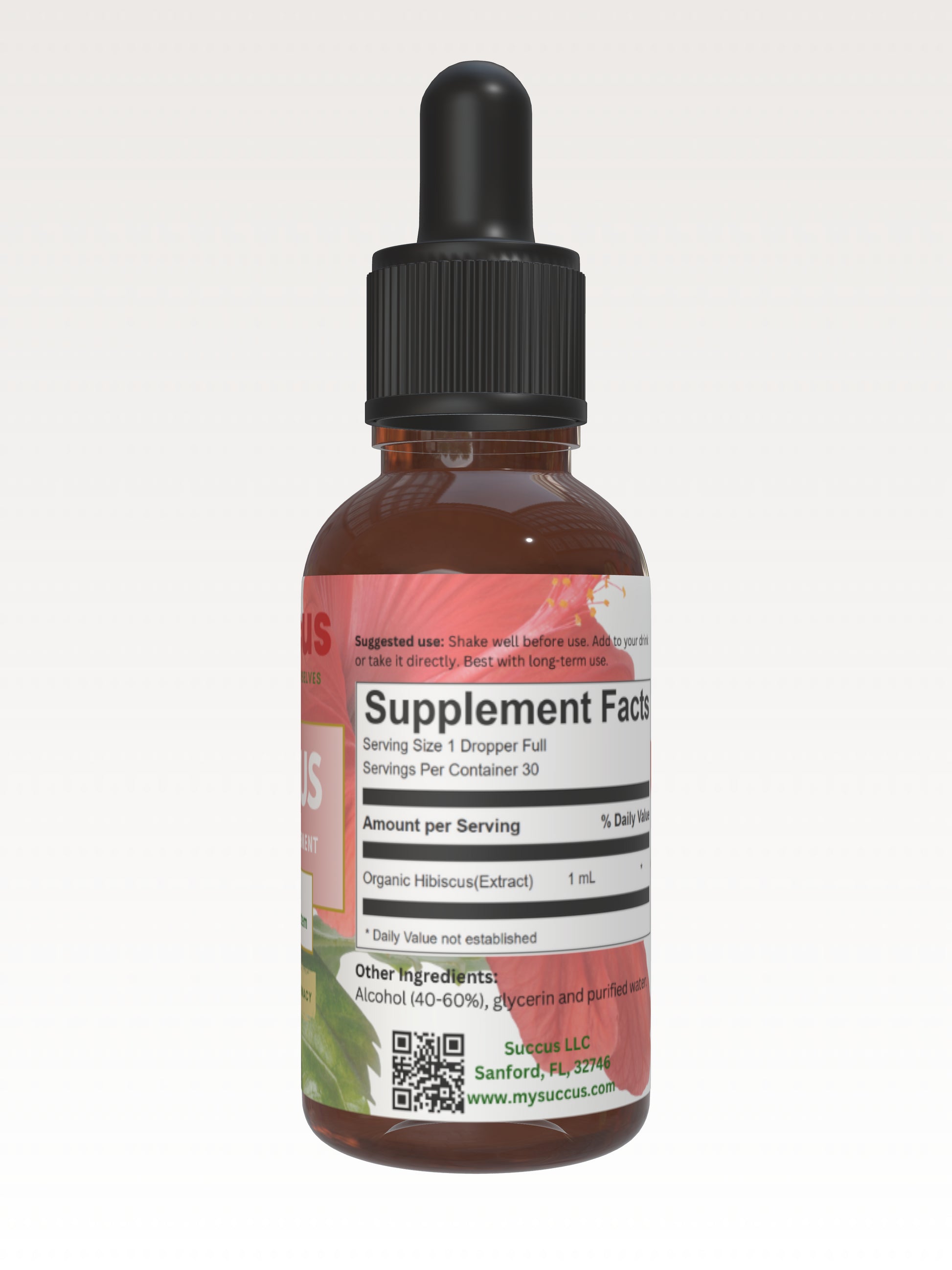 Hibiscus Tincture - Herbal Support for Hydration & Balance image 3