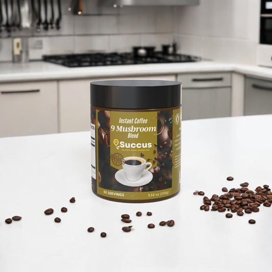 9 Blend Mushroom Coffee - Rich, Smooth & Focus-Boosting Brew image 0