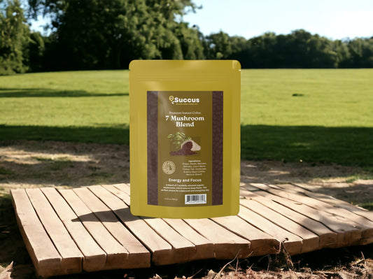 7 Blend Mushroom Coffee - Energizing & Focus-Boosting Brew image 1