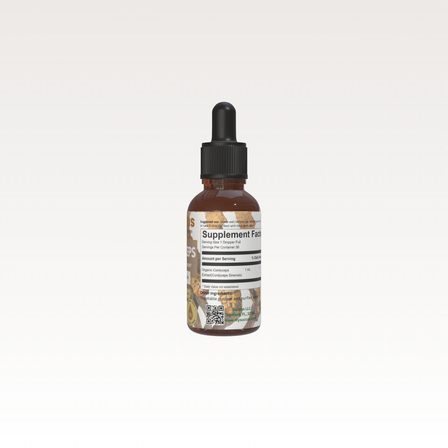 Cordyceps Tincture - Supports Energy & Vitality Naturally image 4