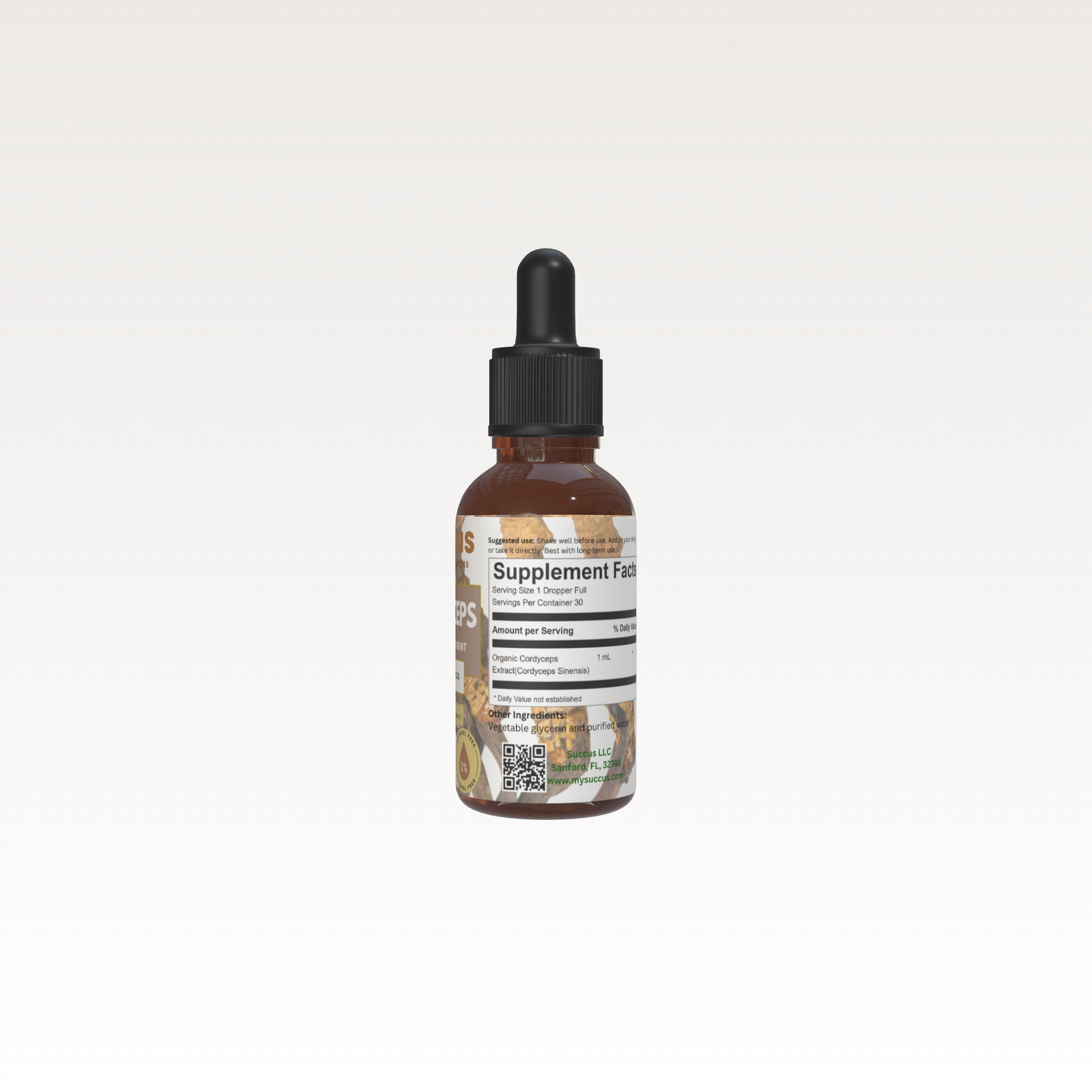Cordyceps Tincture - Supports Energy & Vitality Naturally image 4
