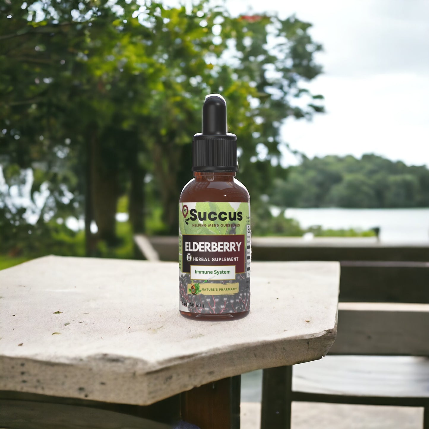 Elderberry Tincture - Herbal Support for Immune Wellness image 1