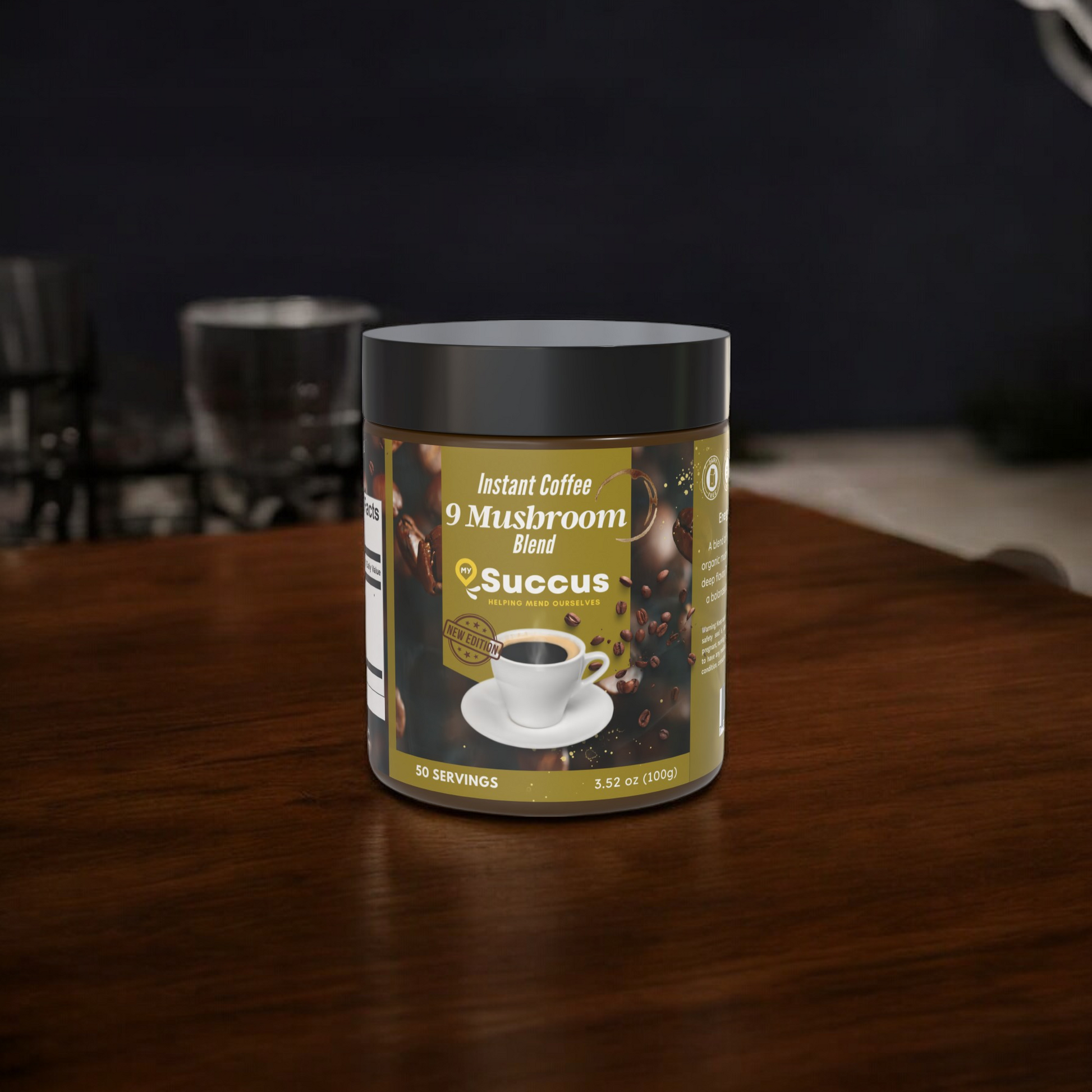 9 Blend Mushroom Coffee - Rich, Smooth & Focus-Boosting Brew image 2