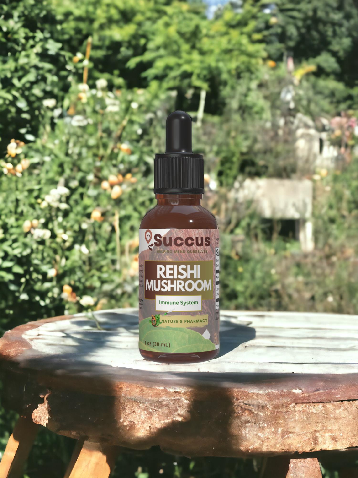 Reishi Mushroom Tincture - Immune System image 1