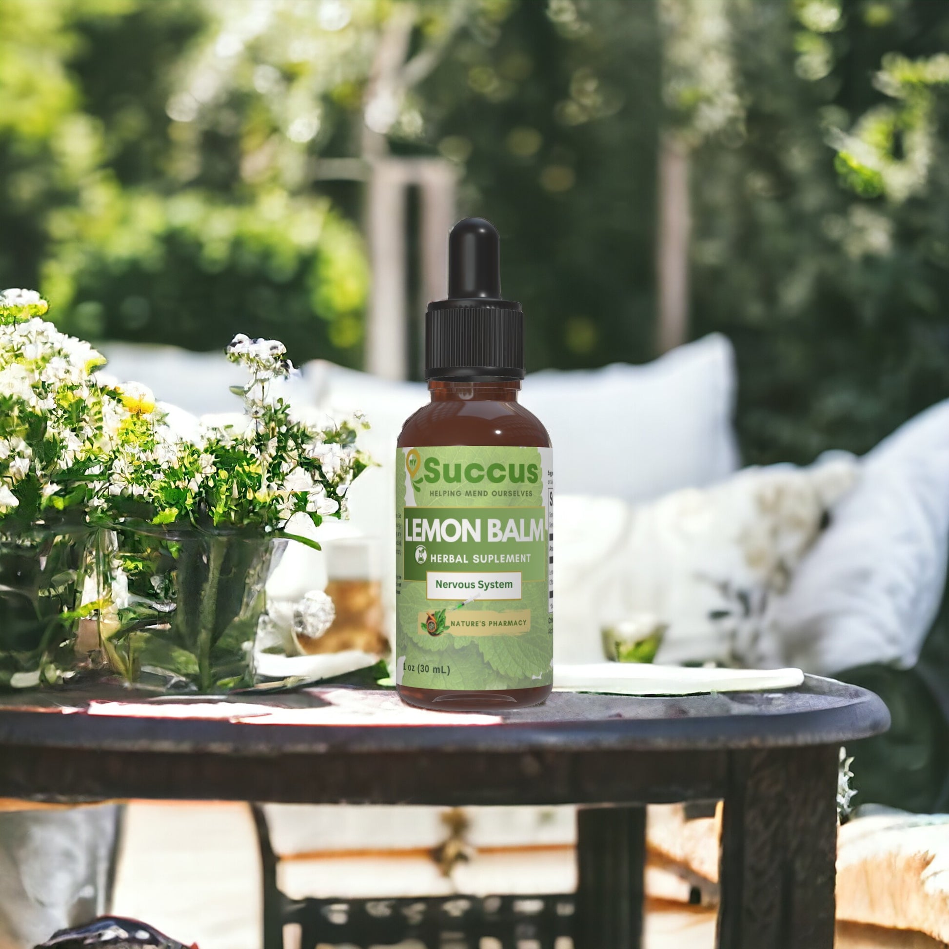 Lemon Balm Tincture - Supports Relaxation & Stress Relief image 1