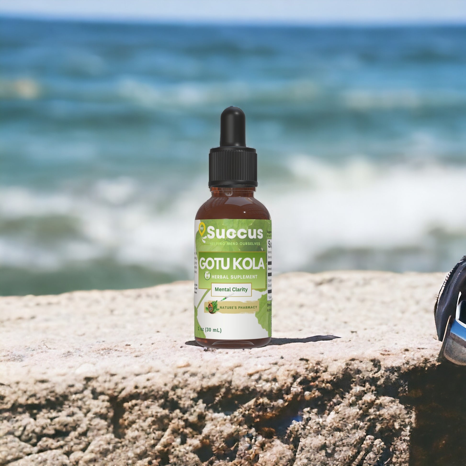 Gotu Kola Tincture - Supports Mental Clarity & Skin Health image 1
