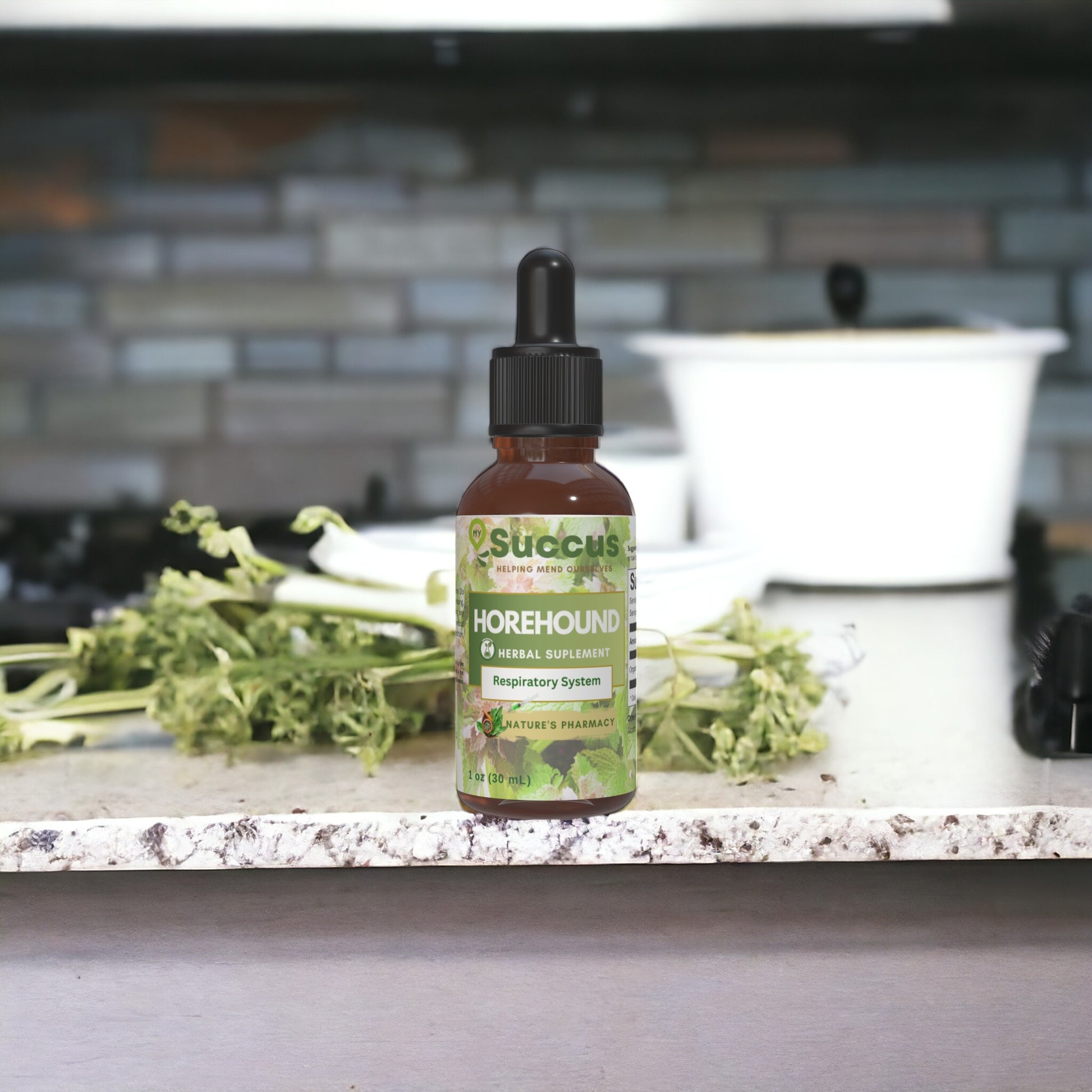 Horehound Tincture - Herbal Support for Comfort & Vitality image 1